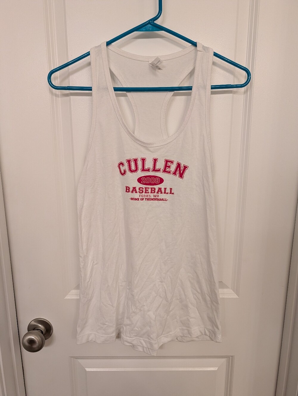 Twilight Cullen Baseball tank